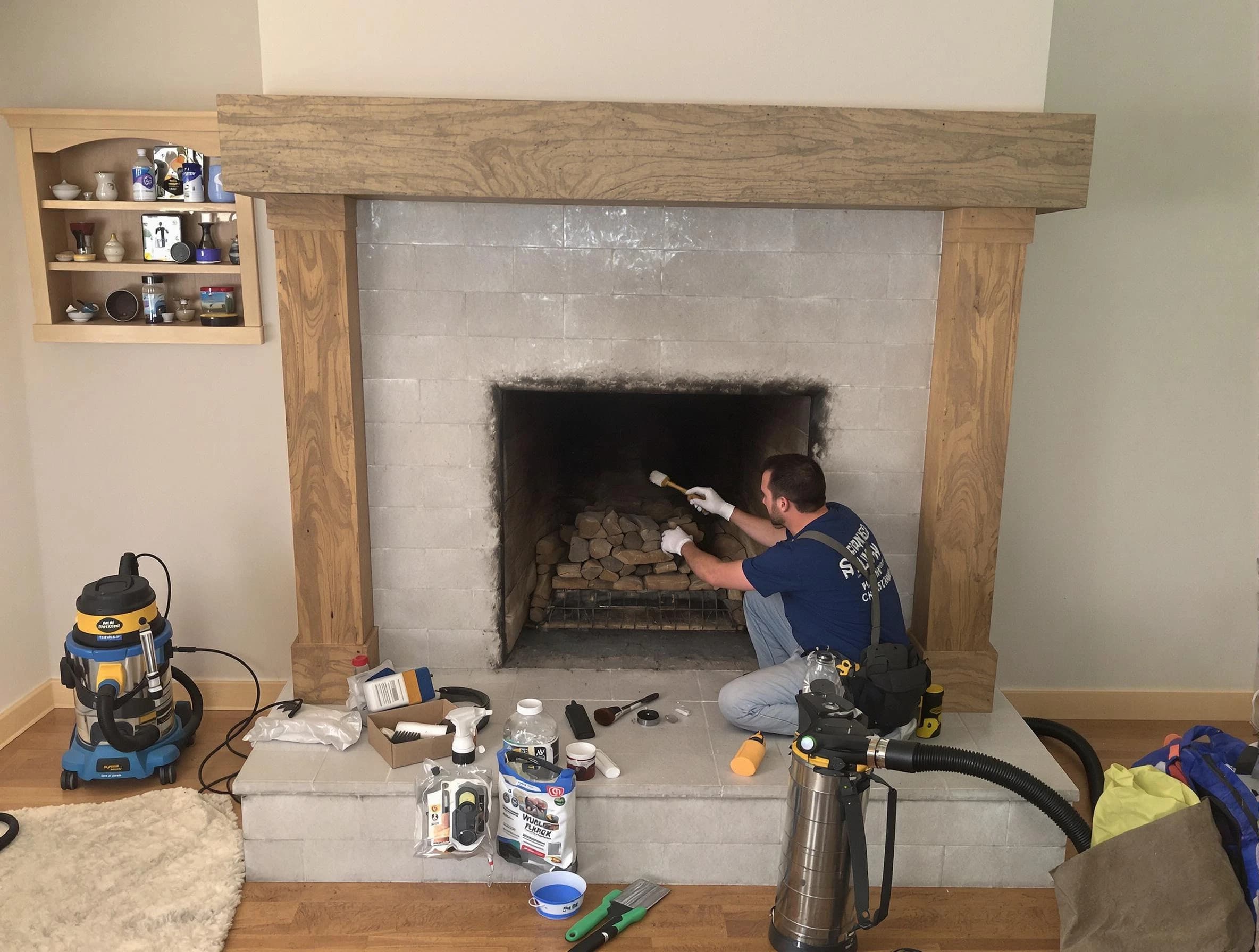 Detailed creosote removal process by Sylacauga Chimney Sweep in Sylacauga, AL