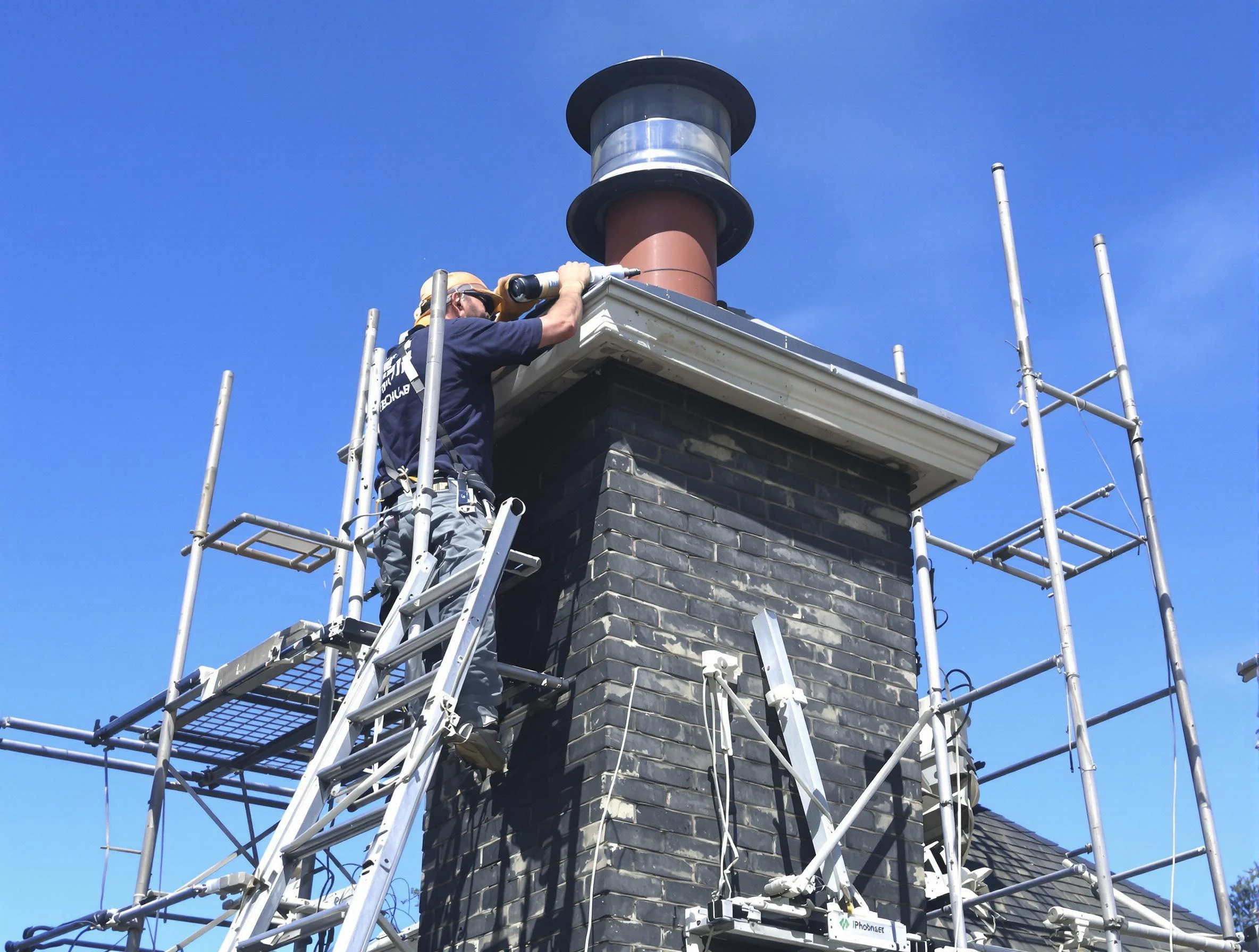 Sturdy chimney crown finished by Sylacauga Chimney Sweep in Sylacauga, AL